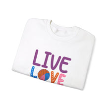 Live Love Crochet Unisex Heavy Blend™ Crewneck Sweatshirt