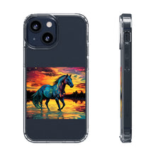 Colorful Modern Horse - Clear Cases