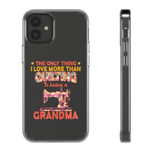 Quilting Grandma - Clear Cases