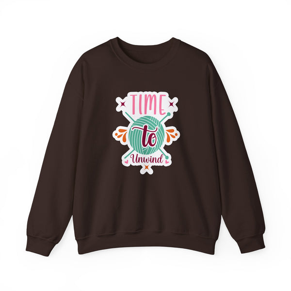 Time to Unwind Unisex Heavy Blend™ Crewneck Sweatshirt