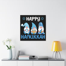 Happy Hanukkah Gnomes - Canvas Gallery Wraps