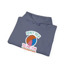 Don't Talk to Me I'm Counting Unisex Heavy Blend™ Hooded Sweatshirt