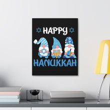 Happy Hanukkah Gnomes - Canvas Gallery Wraps