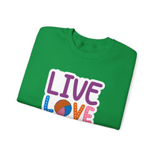 Live Love Crochet Unisex Heavy Blend™ Crewneck Sweatshirt