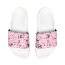 Sewing Elements Pink Women's PU Slide Sandals