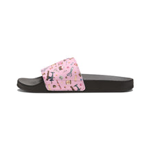 Sewing Elements Pink Women's PU Slide Sandals