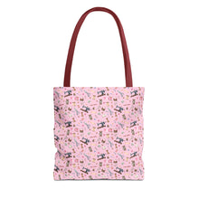 Sewing Elements Pink Tote Bag