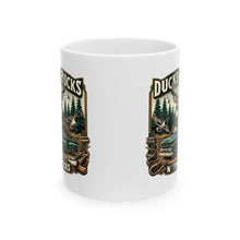 Ducks, Bucks, N' Trucks Ceramic Mug, (11oz, 15oz)