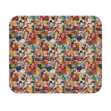 Watercolor Sewing Supplies 5 Mouse Pad (Rectangle)