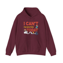 I Can't I'm Quilting Unisex Heavy Blend™ Hooded Sweatshirt