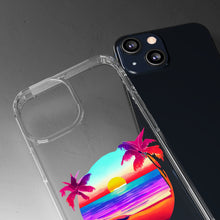 Colorful Beach Sunset - Clear Cases