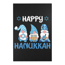 Happy Hanukkah Gnomes Area Rugs