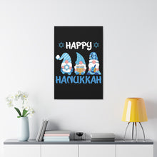 Happy Hanukkah Gnomes - Canvas Gallery Wraps