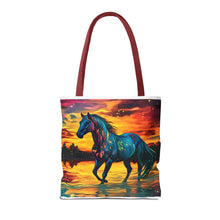 Colorful Modern Horse Tote Bag