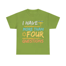 4 Questions Unisex Heavy Cotton Tee