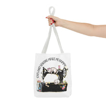 Cats and Sewing Tote Bag