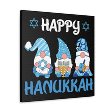 Happy Hanukkah Gnomes - Canvas Gallery Wraps