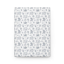 Outlined Sewing Elements Hardcover Journal Matte