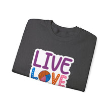 Live Love Crochet Unisex Heavy Blend™ Crewneck Sweatshirt