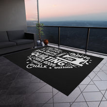 Quilting Word Cloud Outdoor Rug