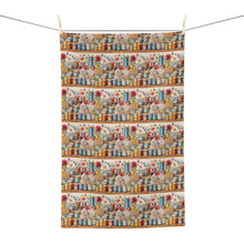 Watercolor Sewing Supplies 2 Microfiber Tea Towel
