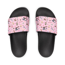 Sewing Elements Pink Women's PU Slide Sandals