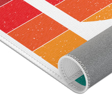Retro Sewing Machine Area Rugs - White