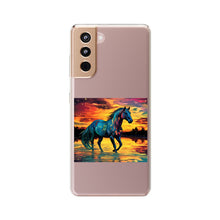 Colorful Modern Horse - Clear Cases