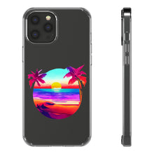 Colorful Beach Sunset - Clear Cases