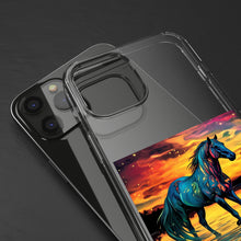 Colorful Modern Horse - Clear Cases