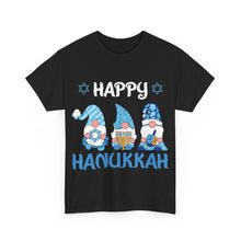 Happy Hanukkah Gnomes Unisex Heavy Cotton Tee