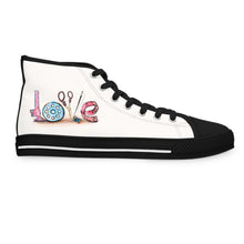 Sewing Love Women's High Top Sneakers