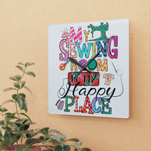 My Sewing Room Acrylic Wall Clock