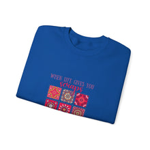 When Life Gives You Scraps Unisex Heavy Blend™ Crewneck Sweatshirt