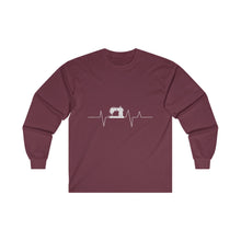 Sewing Machine Heart Beat Unisex Ultra Cotton Long Sleeve Tee