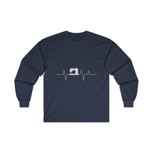 Sewing Machine Heart Beat Unisex Ultra Cotton Long Sleeve Tee