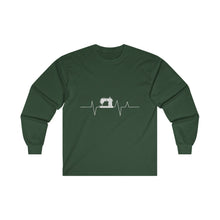 Sewing Machine Heart Beat Unisex Ultra Cotton Long Sleeve Tee