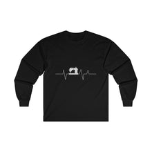 Sewing Machine Heart Beat Unisex Ultra Cotton Long Sleeve Tee