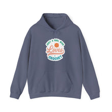 Just A Girl Crochet Unisex Heavy Blend™ Hooded Sweatshirt