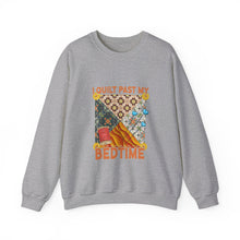 I Quilt Past My Bedtime Unisex Heavy Blend™ Crewneck Sweatshirt