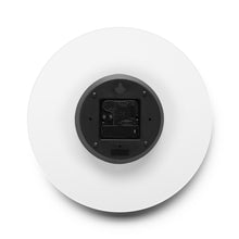 Sewing Elements White Acrylic Wall Clock