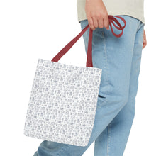 Outlined Sewing Elements Tote Bag