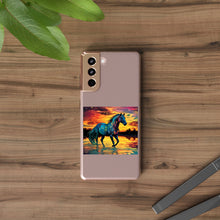 Colorful Modern Horse - Clear Cases