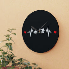 Sewing Pulse Acrylic Wall Clock