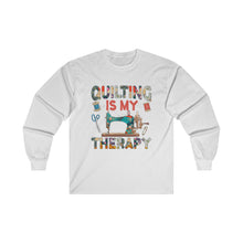 Quilting Therapy Unisex Ultra Cotton Long Sleeve Tee