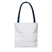 Outlined Sewing Elements Tote Bag