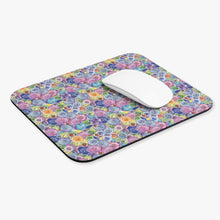 Packed Watercolor Buttons Mouse Pad (Rectangle)