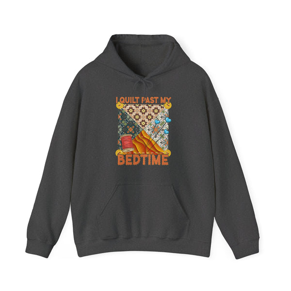 I Quilt Past My Bedtime Unisex Heavy Blend™ Hooded Sweatshirt