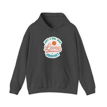 Just A Girl Crochet Unisex Heavy Blend™ Hooded Sweatshirt