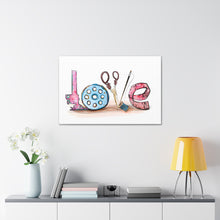 Sewing Love - Canvas Gallery Wraps